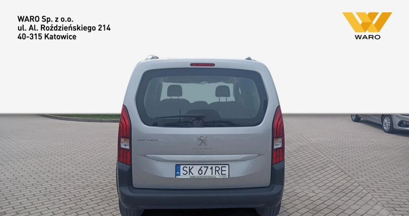 Peugeot Rifter cena 79900 przebieg: 51743, rok produkcji 2019 z Mrocza małe 326
